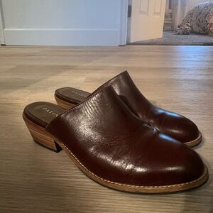 Portland Leather- leather Mules